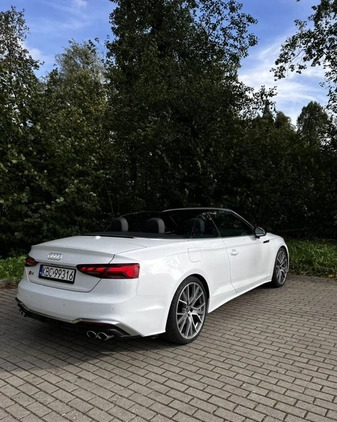 Audi S5 cena 209000 przebieg: 19500, rok produkcji 2021 z Stoczek Łukowski małe 191